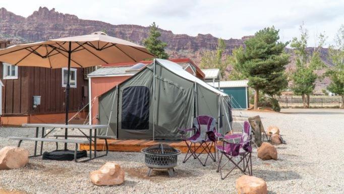 Funstays Glamping Setup Tent In Rv Park #4 Ok-T4 Моаб Экстерьер фото